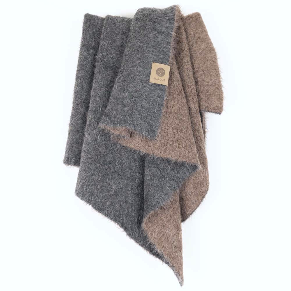 SURI | DARK GRAY + DARK BROWN