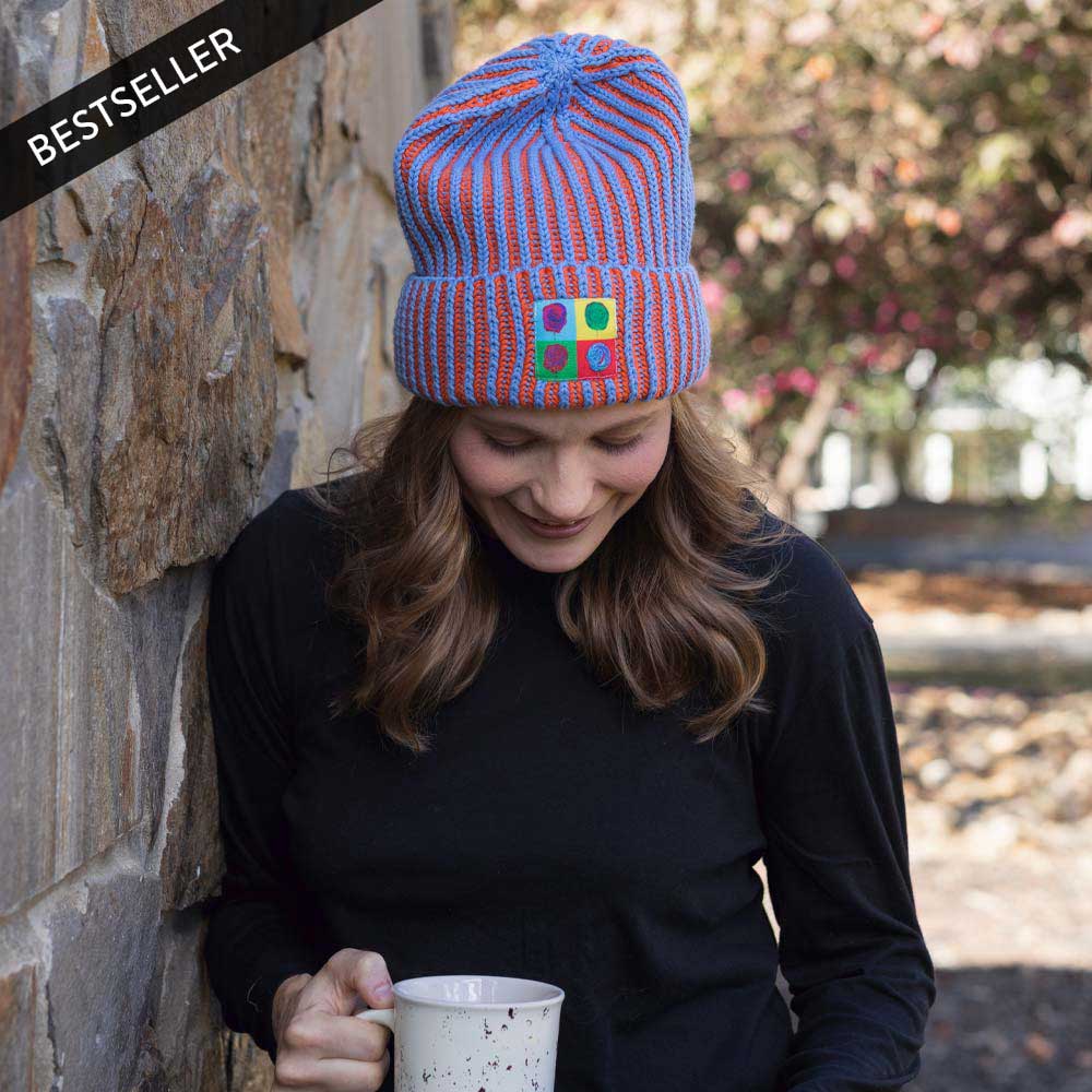 JM x BL Cosmic Color Contrast Hat | Sea Blue - BIG LOViE