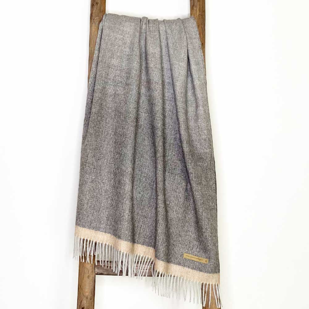 SOUL |  COCO – GRAY OMBRE + TAN STRIPE