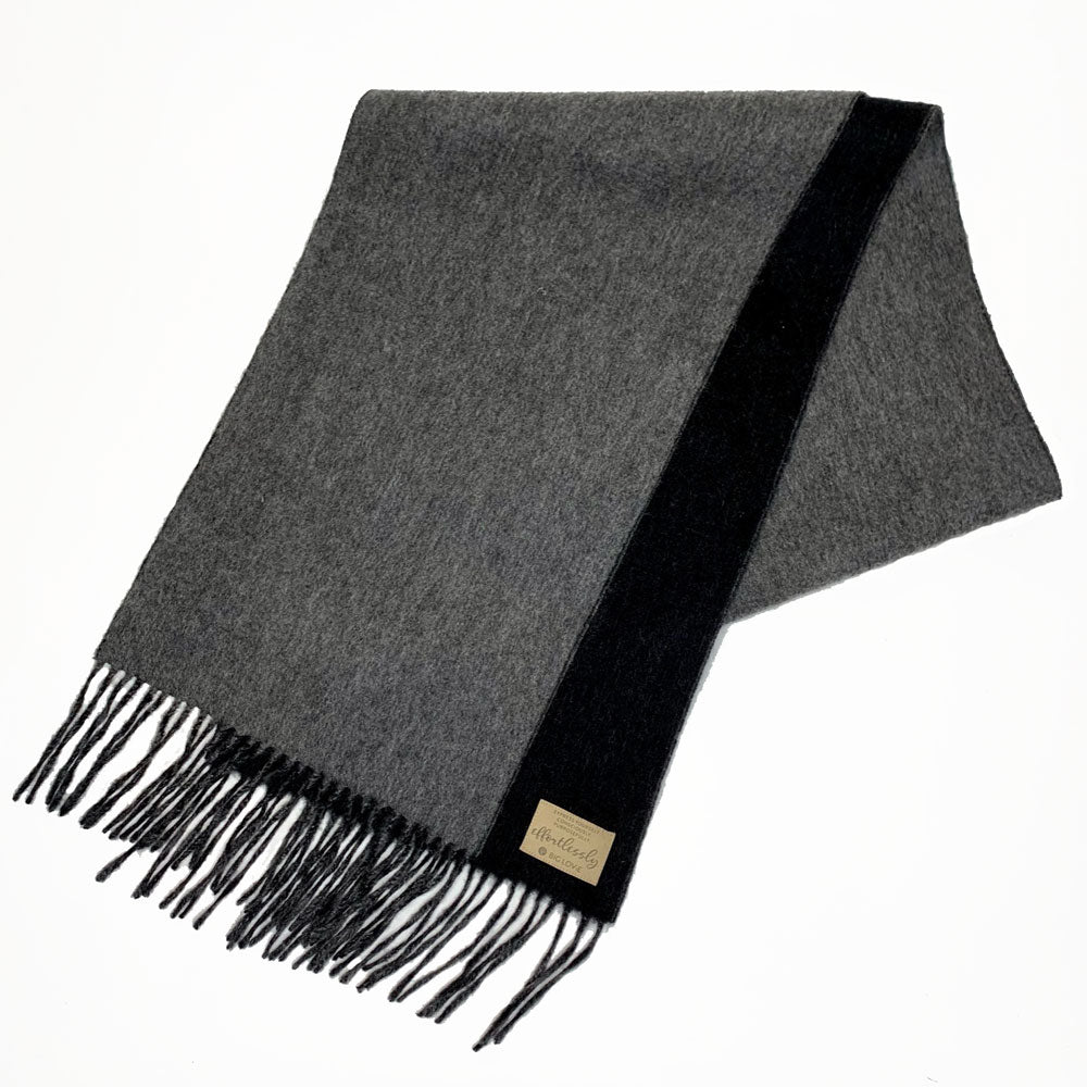 PURPOSEFUL SCARF | BLACK + GRANITE