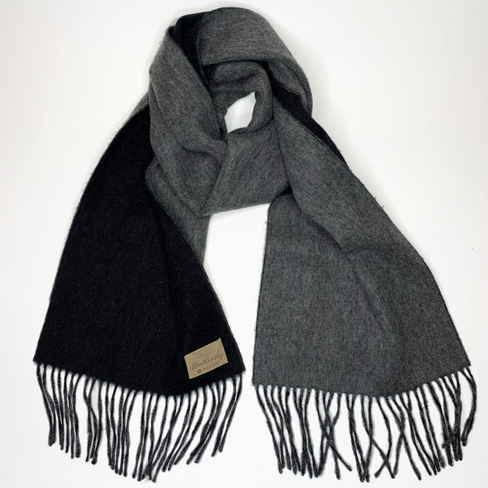 PURPOSEFUL SCARF | BLACK + GRANITE