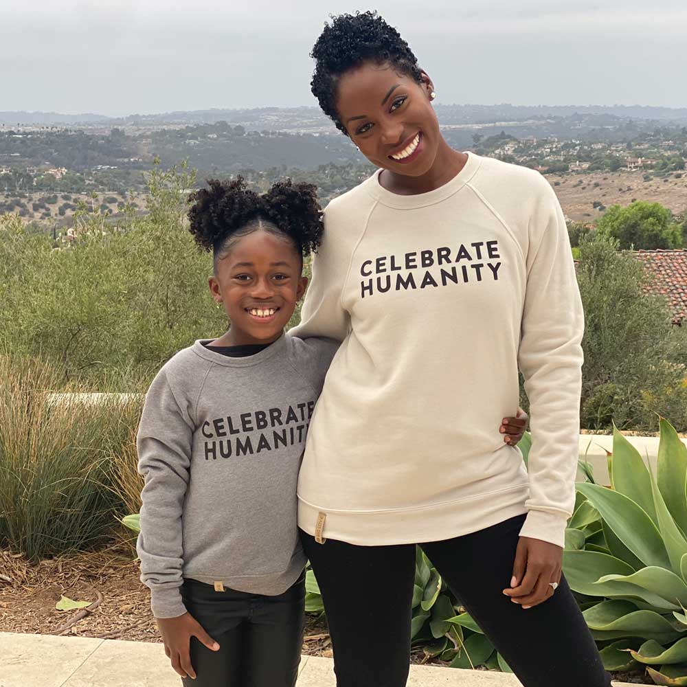 CELEBRATE HUMANITY SWEATSHIRT | YOUTH CREWNECK